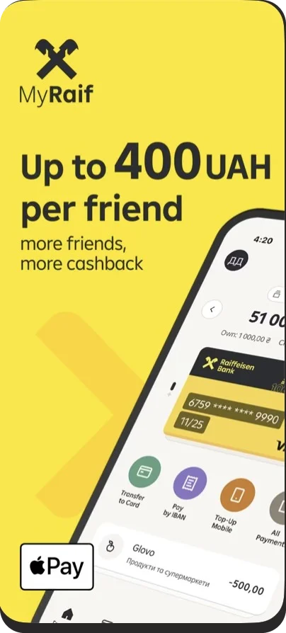 MyRaif app in the App Store